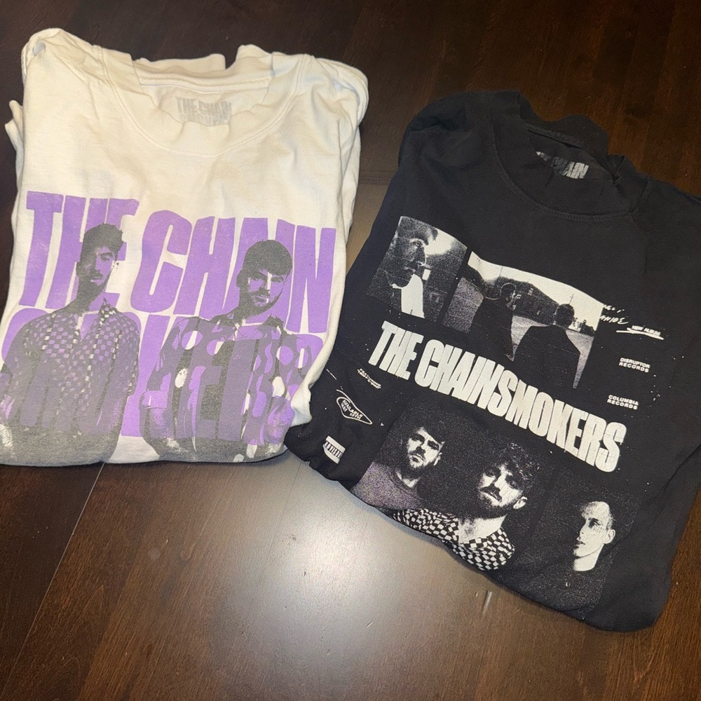 The Chainsmokers Long Sleeve Graphic Concert T-Shirts